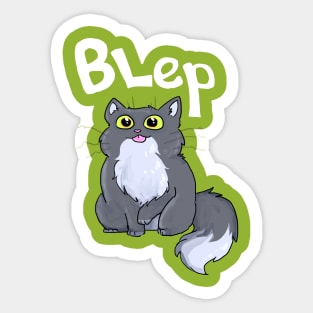 Blip Cat Sticker